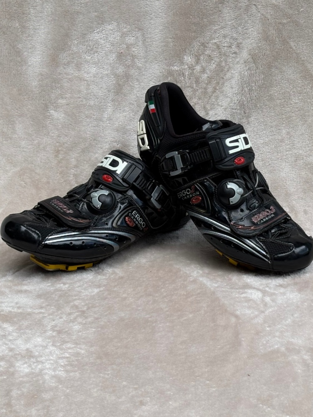 SiDi Ergo 2 Carbon Road Cycling Shoe Italy Men’s Size EU 41 1/2